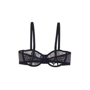 NWOT CUUP 32H The Balconette - Mesh - Black